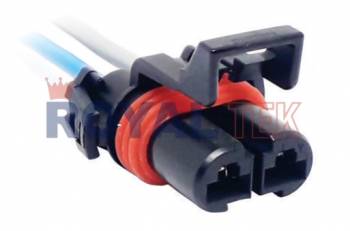FICHA DE CONEXION ROYALTEK FICHA DE CONEXION ROYALTEK 2 (DOS) VIAS ELECTROVENTILADOR DE AIRE ACONDICIONADO COSECHADORAS AGCO - VENTA EN PAQUETES DE 5 UNIDADES ---
